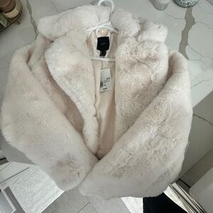 Forever 21 faux fur jacket
